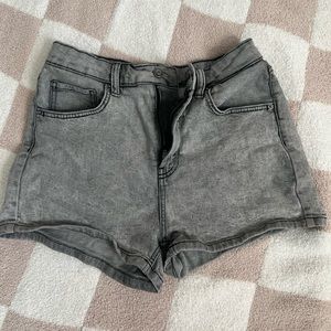 Wild fable Acid Wash Gray Jean Shorts - 4